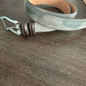 Martin Dingman Camouflage Leather Belt Bag